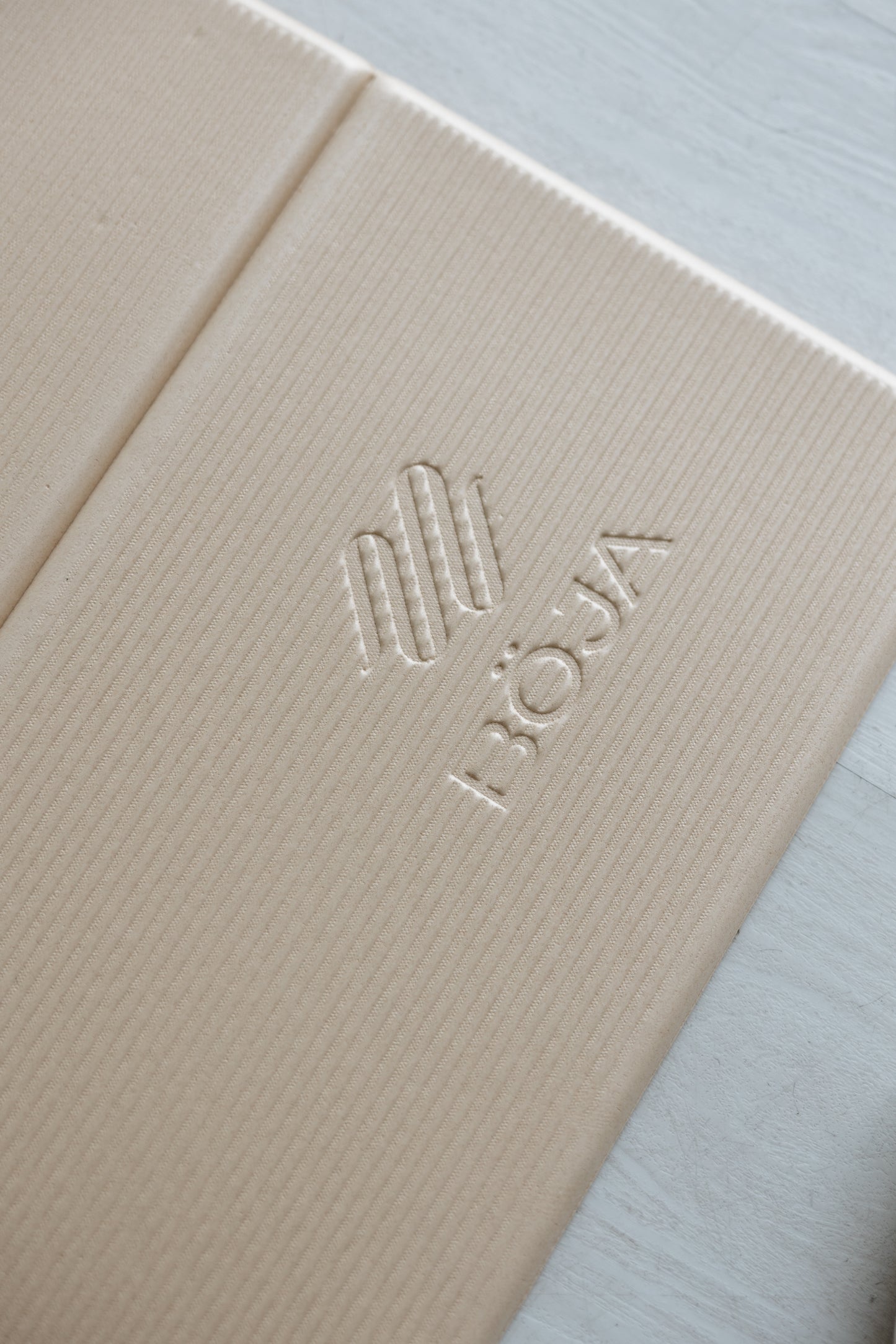 ECO-FRIENDLY DUSTY BLUE BÖJA MAT